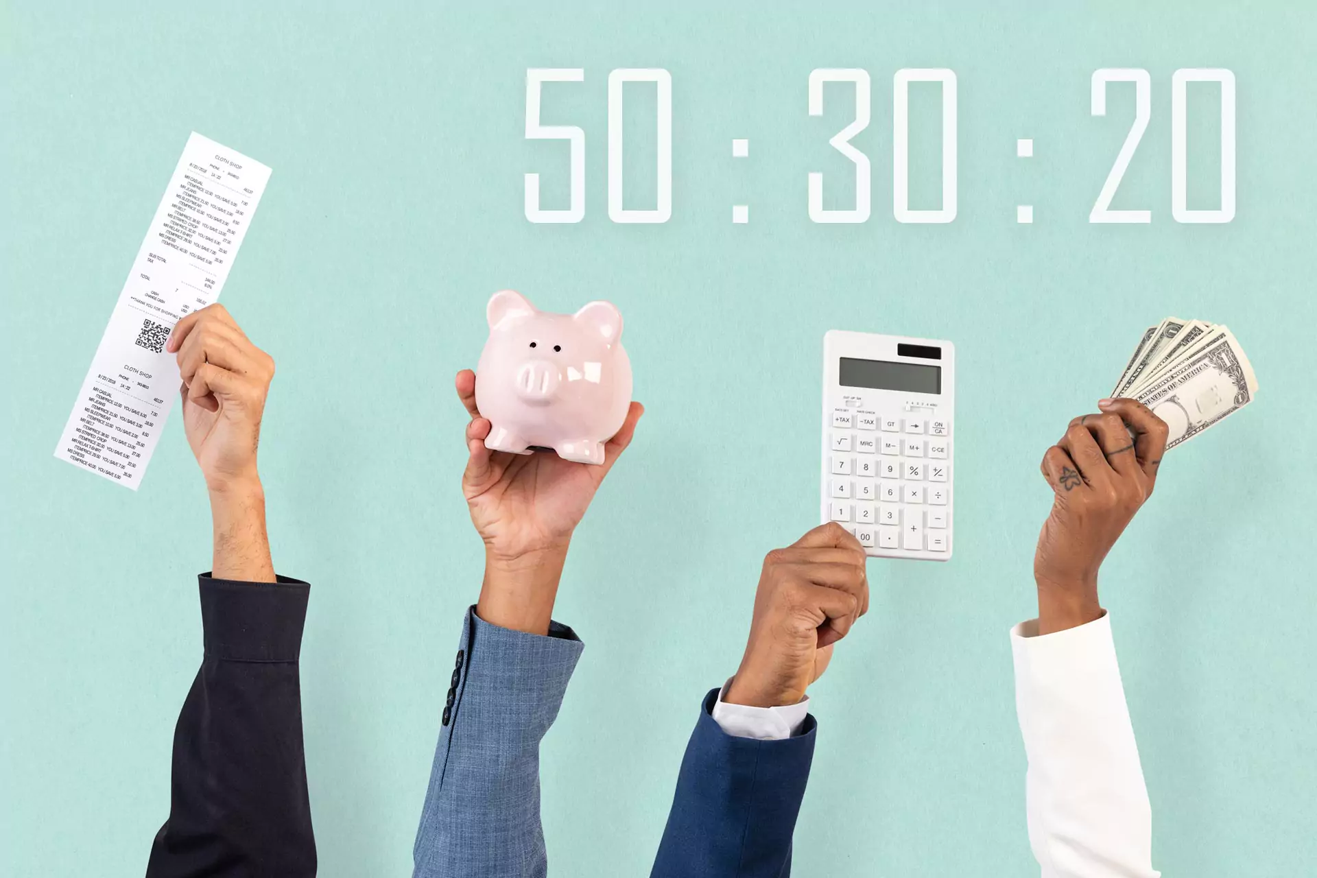 50:30:20 Budgeting Formula